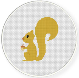 Charts Club Members Only: Squirrel Cross Stitch Pattern