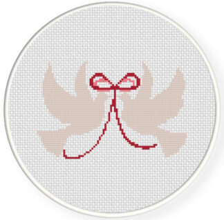 Charts Club Members Only: Two Doves Cross Stitch Pattern