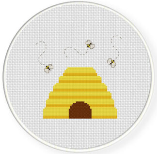 BeeHive Cross Stitch Pattern