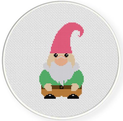 Gnome Cross Stitch Pattern – Daily Cross Stitch