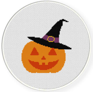 Charts Club Members Only: Jack O Lantern Cross Stitch Pattern