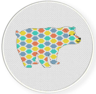 Pattern Bear Cross Stitch Pattern