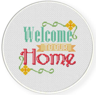 Welcome to our Home Cross Stitch Pattern