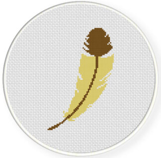 Feather Cross Stitch Pattern