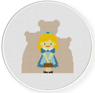 Goldilocks Cross Stitch Pattern