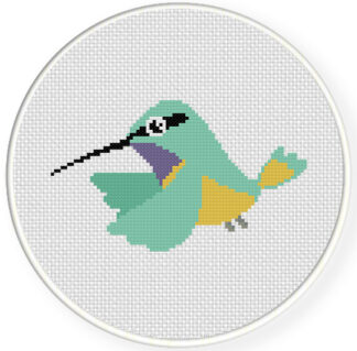 Charts Club Members Only: Hummingbird Cross Stitch Pattern