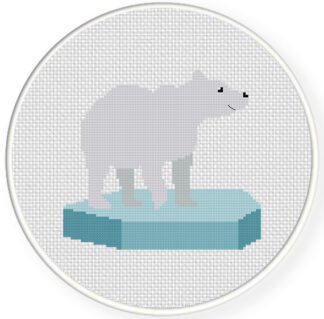 Charts Club Members Only: Polar Bear Cross Stitch Pattern