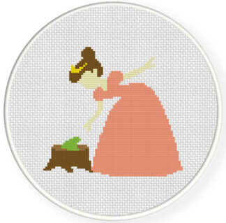Princess and the Frog Cross Stitch Pattern