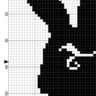 Charts Club Members Only: Rabbit Foliage Cross Stitch Pattern – Daily ...