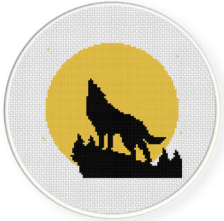 The Wolf Cross Stitch Pattern
