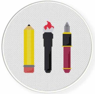 Art Lover Cross Stitch Pattern