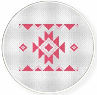 Charts Club Members Only: Aztec Pattern Design Cross Stitch Pattern