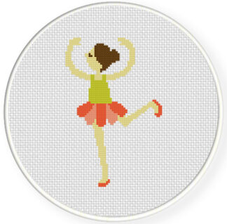 Flower Dancer Cross Stitch Pattern