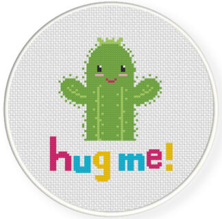 Hug Me! Cross Stitch Pattern