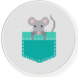 Pocket Mouse Cross Stitch Pattern