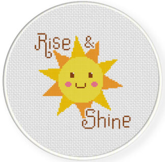 Rise and Shine Cross Stitch Pattern