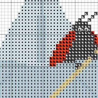 Sailing Lady Bug Cross Stitch Pattern – Daily Cross Stitch