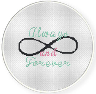 Always And Forever Cross Stitch Pattern