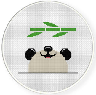 Cute Panda Cross Stitch Pattern