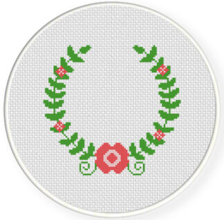 Laurel Cross Stitch Pattern
