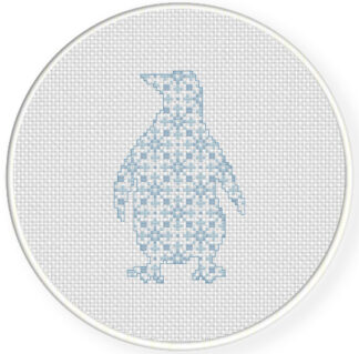 Penguin Pattern Cross Stitch Pattern