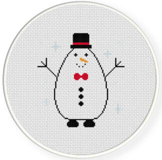 Silhouette Ballerina Cross Stitch Pattern