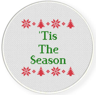 Charts Club Members Only: Tis The Season Cross Stitch Pattern