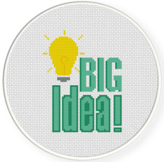Charts Club Members Only: Big Idea Cross Stitch Pattern