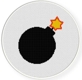 The Bomb Cross Stitch Pattern