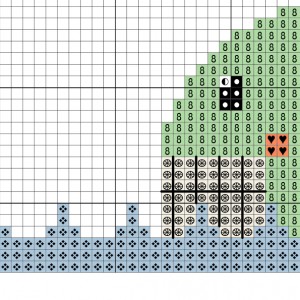 Charts Club Members Only: Whales Cross Stitch Pattern – Daily Cross Stitch