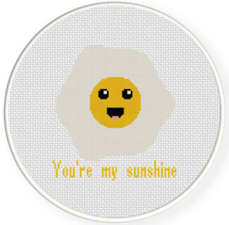 You're My Sunshine Cross Stitch Pattern