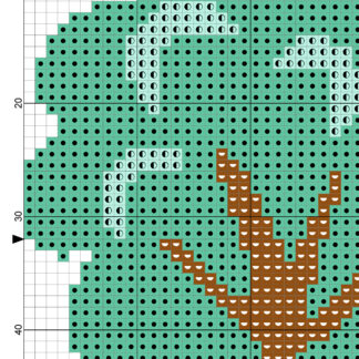 Forest Tree Cross Stitch Pattern – Daily Cross Stitch