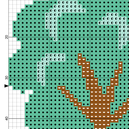 Forest Tree Cross Stitch Pattern – Daily Cross Stitch