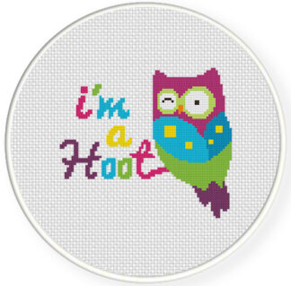 I'm a Hoot Cross Stitch Pattern