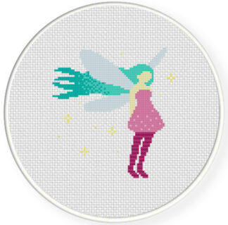 Charts Club Members Only: Little Fairy Cross Stitch Pattern