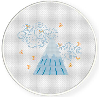 Mountain Breeze Cross Stitch Pattern