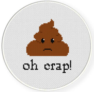 Charts Club Members Only: Oh No Cross Stitch Pattern