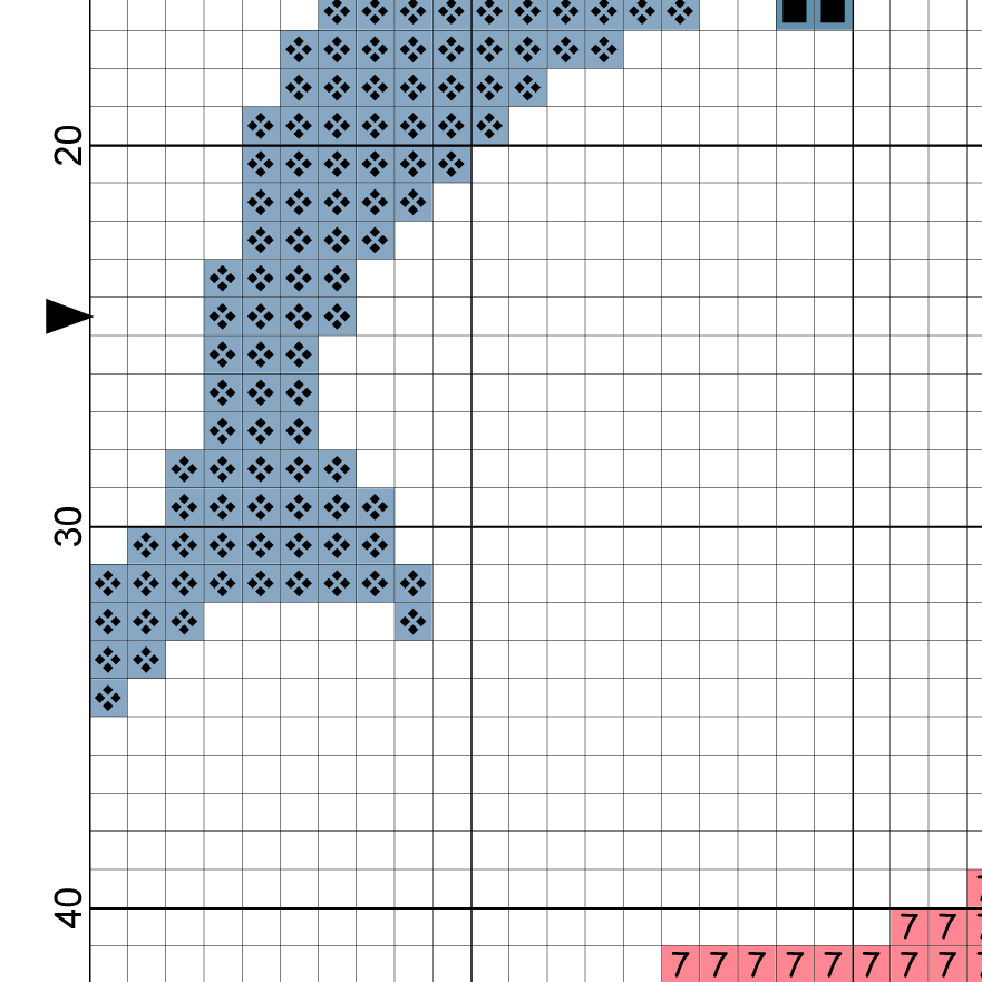 Charts Club Members Only: Playful Dolphins Cross Stitch Pattern – Daily Cross Stitch