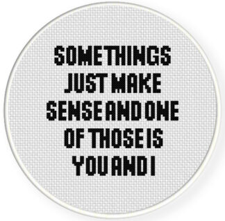 Charts Club Members Only: You and I Cross Stitch Pattern