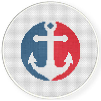 Charts Club Members Only: Anchor Cross Stitch Pattern