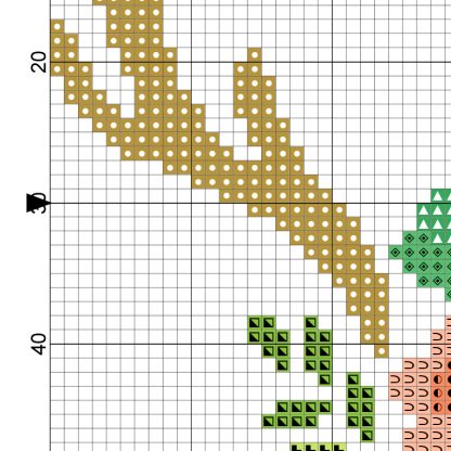 Charts Club Members Only: Antler Floral Cross Stitch Pattern – Daily ...