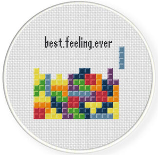 Brick Game Cross Stitch Pattern