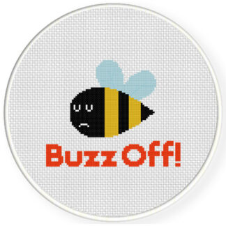Buzz Off Cross Stitch Pattern