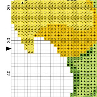 Charts Club Members Only: Cute Parrot Girl Cross Stitch Pattern – Daily ...