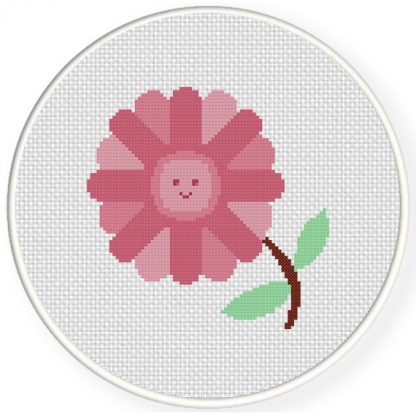 Flower Cross Stitch Pattern – Daily Cross Stitch