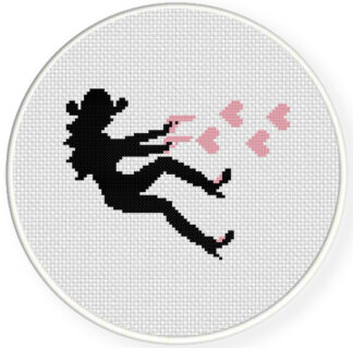 Gun Girl Cross Stitch Pattern