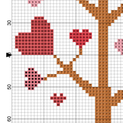 Love Season Cross Stitch Pattern – Daily Cross Stitch