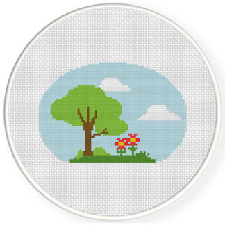 Charts Club Members Only: Lovely Nature Cross Stitch Pattern