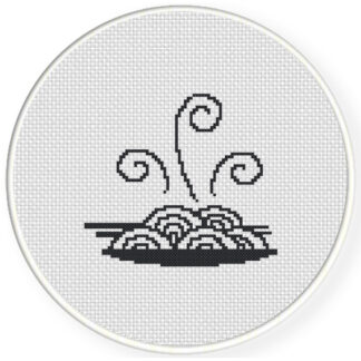 Noodles Cross Stitch Pattern
