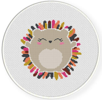 Porcupine Cross Stitch Pattern